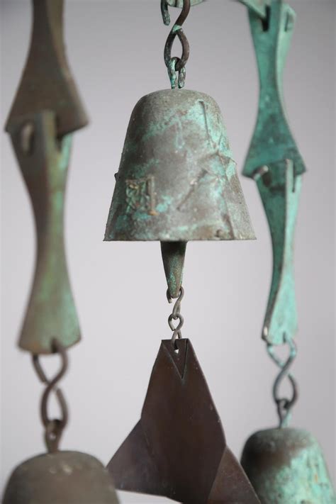 paolo soleri bronze wind bells
